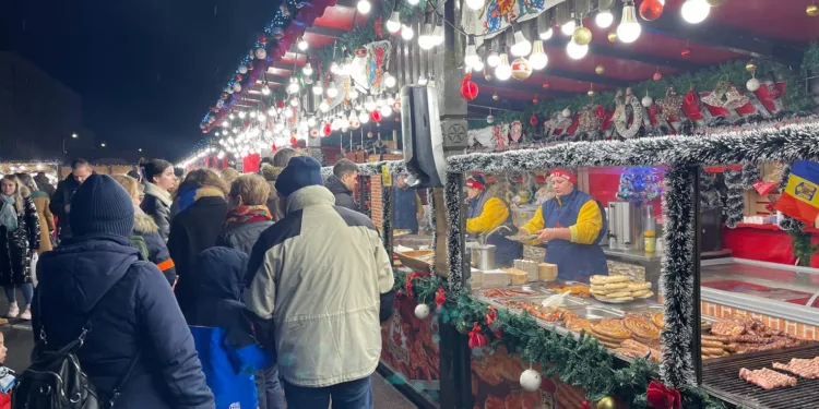 Târgul de Crăciun din Timișoara, O Adevărată Oază de Tradiție și Gusturi Festive