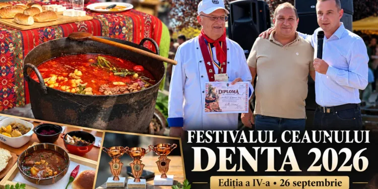 Festivalul Ceaunului de la Denta, ediția a IV-a: bucate pe alese și ospitalitate bănățeană